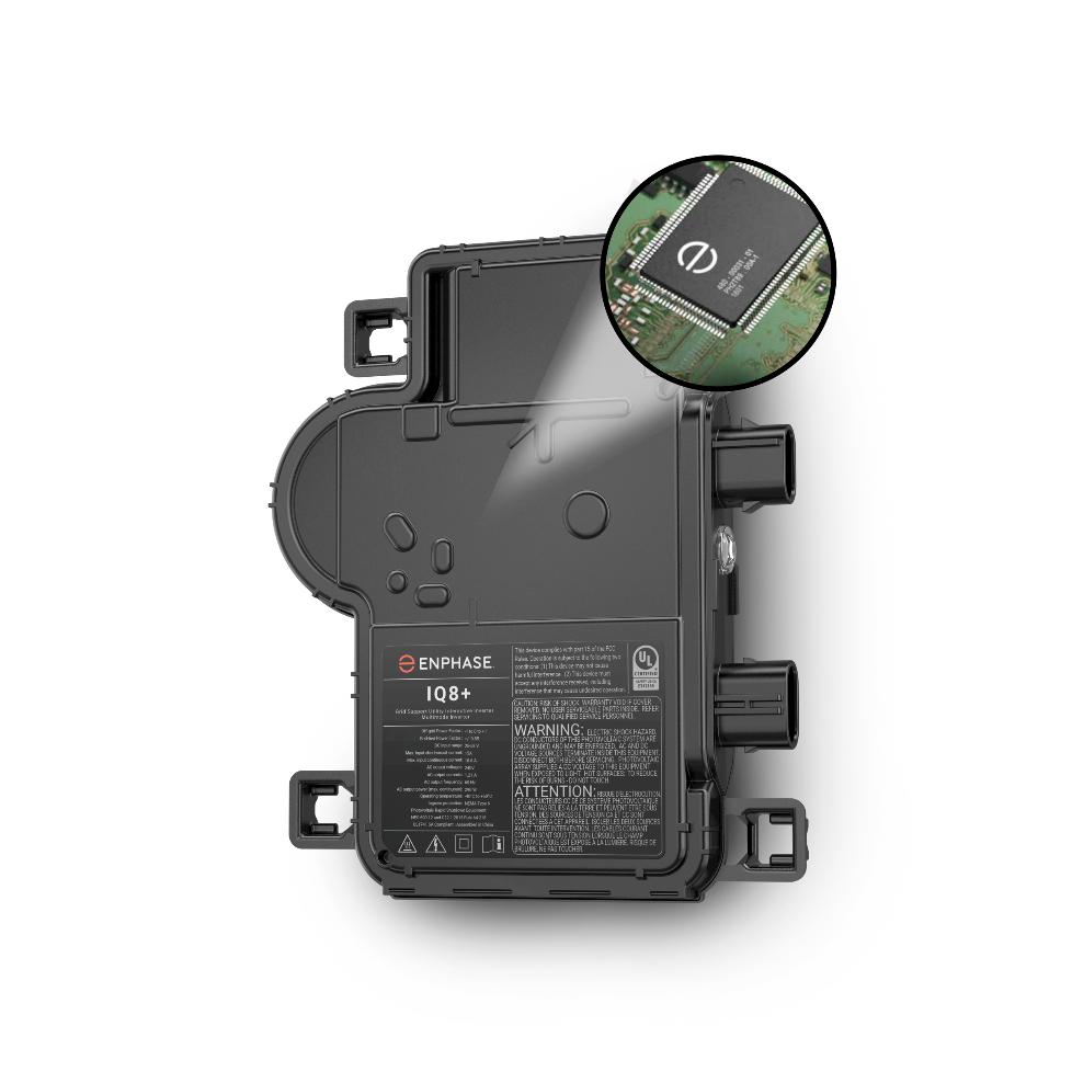 Microwechselrichter Enphase IQ8+ für Photovoltaik im Rhein-Erft-Kreis – Umwandlung von Solarstrom direkt am Modul